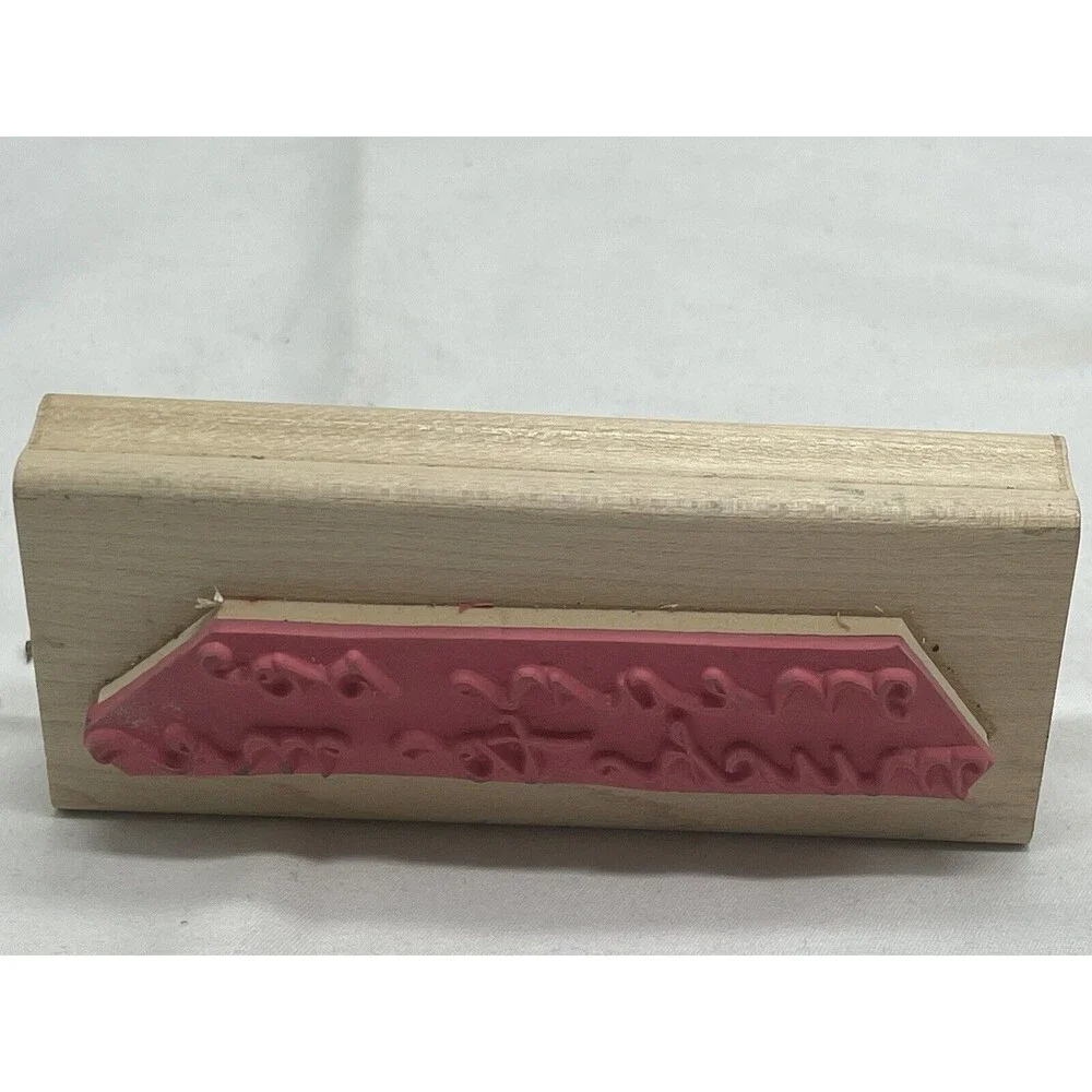 Stampin Up! wood rubber